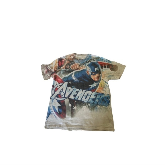 The Avengers 2012 Star of Hollywood Comics Tee Size Medium - Picture 1 of 4